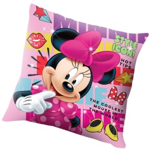Disney Minnie Pernă decorativă LED luminos, 40x40 cm - Img 2