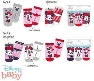 Disney Minnie șosete pentru bebeluși 0-12 luni - Img 2