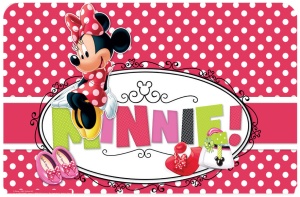 Disney Minnie suport pentru farfurie 43x28 cm
