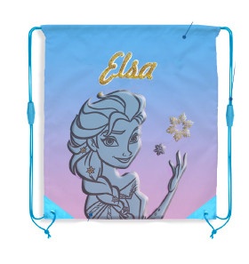 Disney Regatul de gheață Elsa geantă sport, sac de gimnastică 37 cm