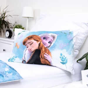Disney Regatul de gheață Nature is Magical așternut de pat pentru copii 100×135 cm, 40×60 cm - Img 4