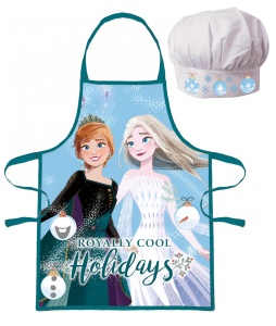 Disney Regatul de gheață Royally Cool Set de șorț pentru copii de Crăciun, 2 piese