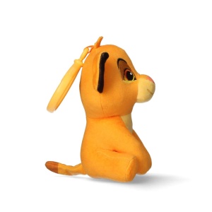Disney Regele Leu Simba Figurina 3D de pluș cu agățătoare, decor pentru geantă 13 cm - Img 3