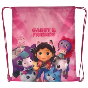 Gabby's Dollhouse Colorful World geantă sport, sac de gimnastică 40 cm - Img 2