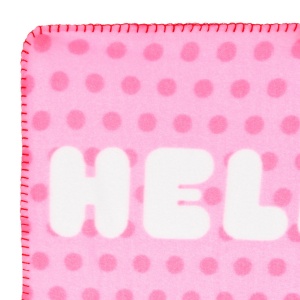 Hello Kitty Adorable pătură fleece 100x150cm - Img 3