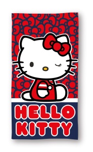 Hello Kitty Cutie Style prosop de baie, prosop de plajă 70x140cm (Uscare Rapidă)
