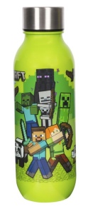 Minecraft Crafting sticlă din plastic cu capac cu filet 640 ml - Img 4