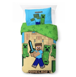 Minecraft Sand Castles set lenjerie de pat 140×200cm, 70×90 cm