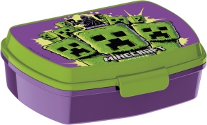 Minecraft The Movie cutie de sandwich amuzantă din plastic