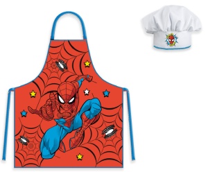 Omul Păianjen Super Hero Set de șorț pentru copii, 2 piese