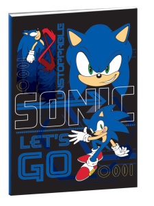 Sonic Ariciul Go Fast B/5 Caiet Liniat 40 pagini