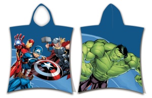 Avengers Poncho prosop Hero pentru plajă 50x115cm