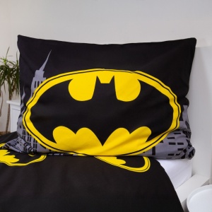 Batman The Emblem Set de lenjerie de pat 140×200cm, 70x90 cm - Img 4