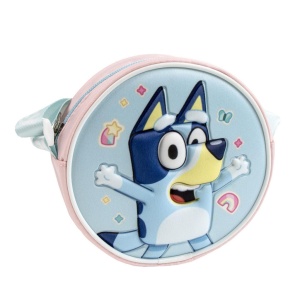 Bluey Cheerful Geantă de umăr 3D