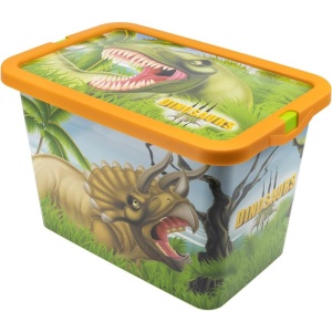 Dinozaur Range cutie de depozitare din plastic 7 L