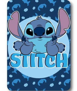Disney Lilo și Stitch Feather pătură din fleece 100x140cm