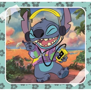 Disney Lilo și Stitch Music Cântând la chitară puzzle 3x48 pcs Clementoni - Img 3