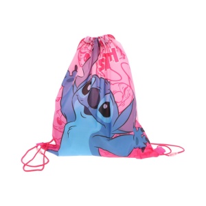 Disney Lilo și Stitch Pink Planet geantă sport, săculeț de gimnastică 40 cm - Img 2