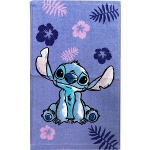 Disney Lilo și Stitch Purple prosop de mână, prosop de față, prosop 30x50cm