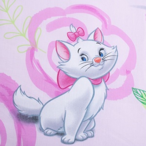 Disney Marie Rose set de lenjerie de pat 140×200cm, 70×90 cm - Img 4
