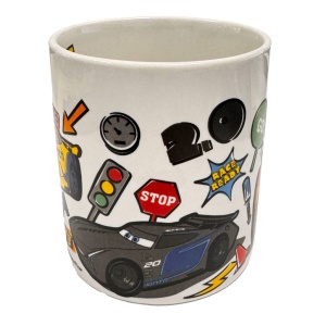 Disney Mașini Stickers cană de porțelan 235 ml (8 oz) în cutie cadou - Img 2