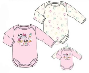 Disney Minnie body pentru bebeluși, set de 2 piese - Img 2