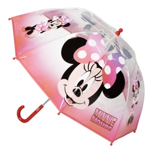 Disney Minnie Cheerful umbrelă transparentă pentru copii Ø71 cm
