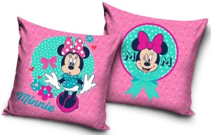 Disney Minnie husă de pernă catifea 40x40 cm