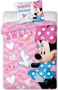 Disney Minnie Sweet lenjerie pentru copii 100×135cm, 40×60 cm