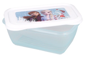 Disney Regatul de gheață Blue Forest set de cutii pentru prânz din plastic, 3 buc. - Img 3
