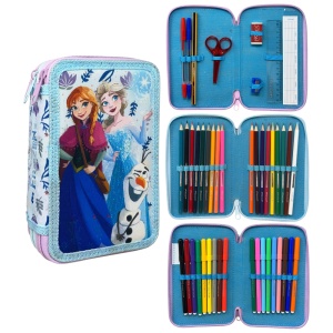 Disney Regatul de gheață Fun penar încărcat cu 3 etaje