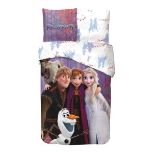Disney Regatul de gheață Magic Team set de lenjerie 140×200cm, 65x65 cm