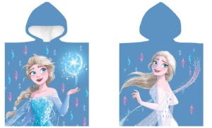 Disney Regatul de gheață Snow poncho prosop de plajă 50x100 cm