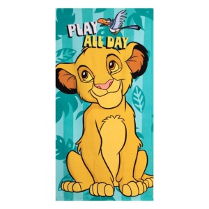 Disney Regele Leu All Day prosop de baie, prosop de plajă 70x140cm (Uscare Rapidă)