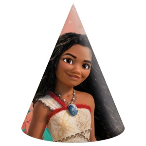 Disney Vaiana Sailing Spirit pălărie de petrecere, tricorn 6 buc. FSC