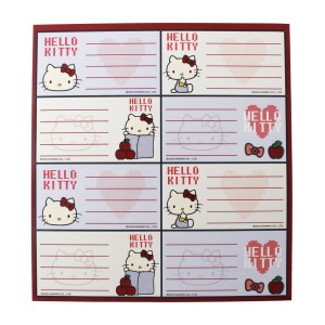 Hello Kitty Apple etichetă caiet 16 buc - Img 3