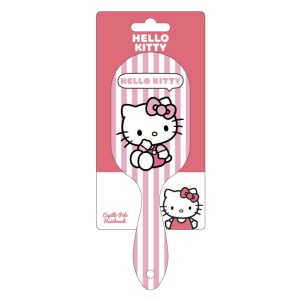 Hello Kitty Stripes perie de păr 20 cm