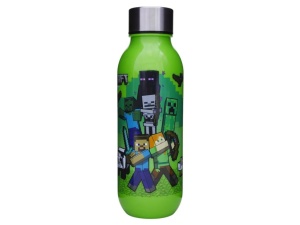 Minecraft Crafting sticlă din plastic cu capac cu filet 640 ml - Img 2