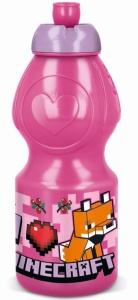 Minecraft Sticlă Girls Line, sticlă sport 400 ml
