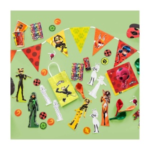 Miraculos: Buburuza și Motan Noir Kwami balon, 6 bucăți 11 inch (27,5 cm) - Img 3