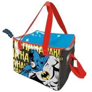 Batman Comic geantă termo pentru prânz, geantă frigorifică 22,5 cm
