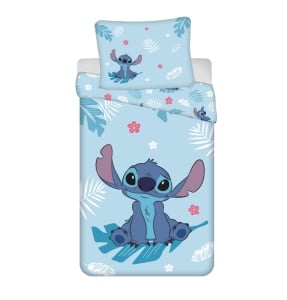 Disney Lilo și Stitch Blue lenjerie de pat 140×200cm, 70×90 cm