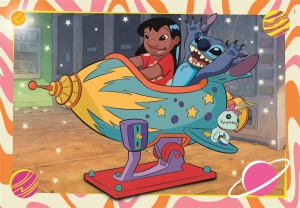 Disney Lilo și Stitch Galactic Vacation Puzzle Clementoni de 2x60 piese - Img 2