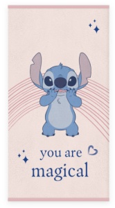 Disney Lilo și Stitch Magical prosop de baie, prosop de plajă 60x120cm