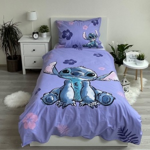 Disney Lilo și Stitch Set de lenjerie de pat Blooming 140×200cm, 70×90 cm - Img 2