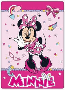 Disney Minnie Funny pătură polară 100x140cm
