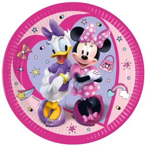 Disney Minnie Junior farfurie de hârtie 8 buc 23 cm FSC