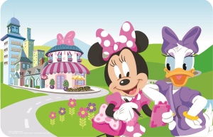 Disney Minnie suport farfurie 43x28 cm