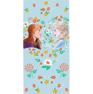 Disney Regatul de gheață Flower prosop de baie, prosop de plajă 70x140cm