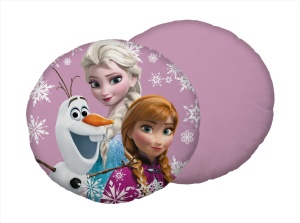 Disney Regatul de gheață Pink Pernă decorativă 35 cm